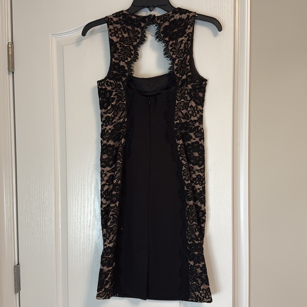 Aidan Mattox black cocktail dress. Size 2